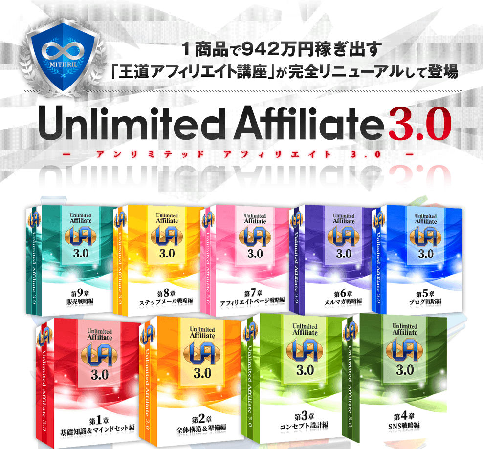 【Unlimited Affiliate3.0 】レビュー